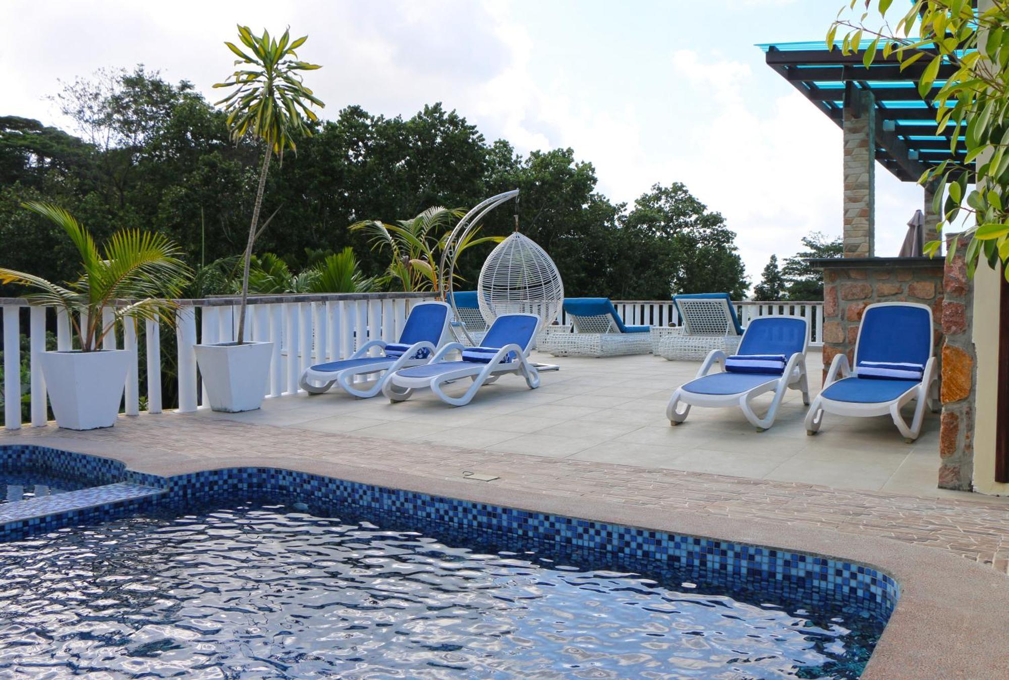 Apartmán Ocean Blue Bay Anse Volbert Village Exteriér fotografie