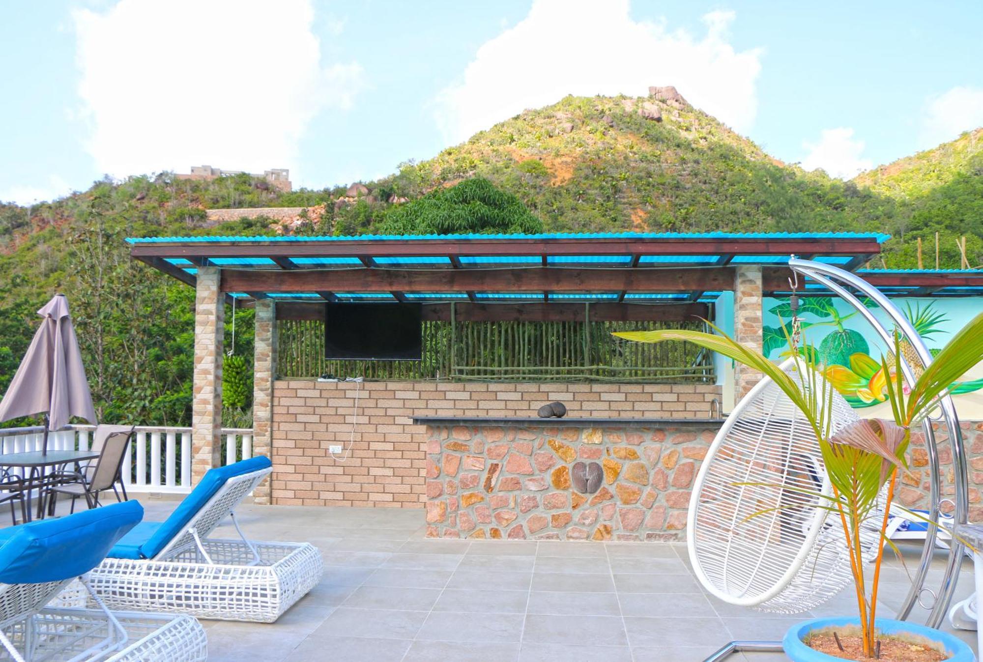 Apartmán Ocean Blue Bay Anse Volbert Village Exteriér fotografie